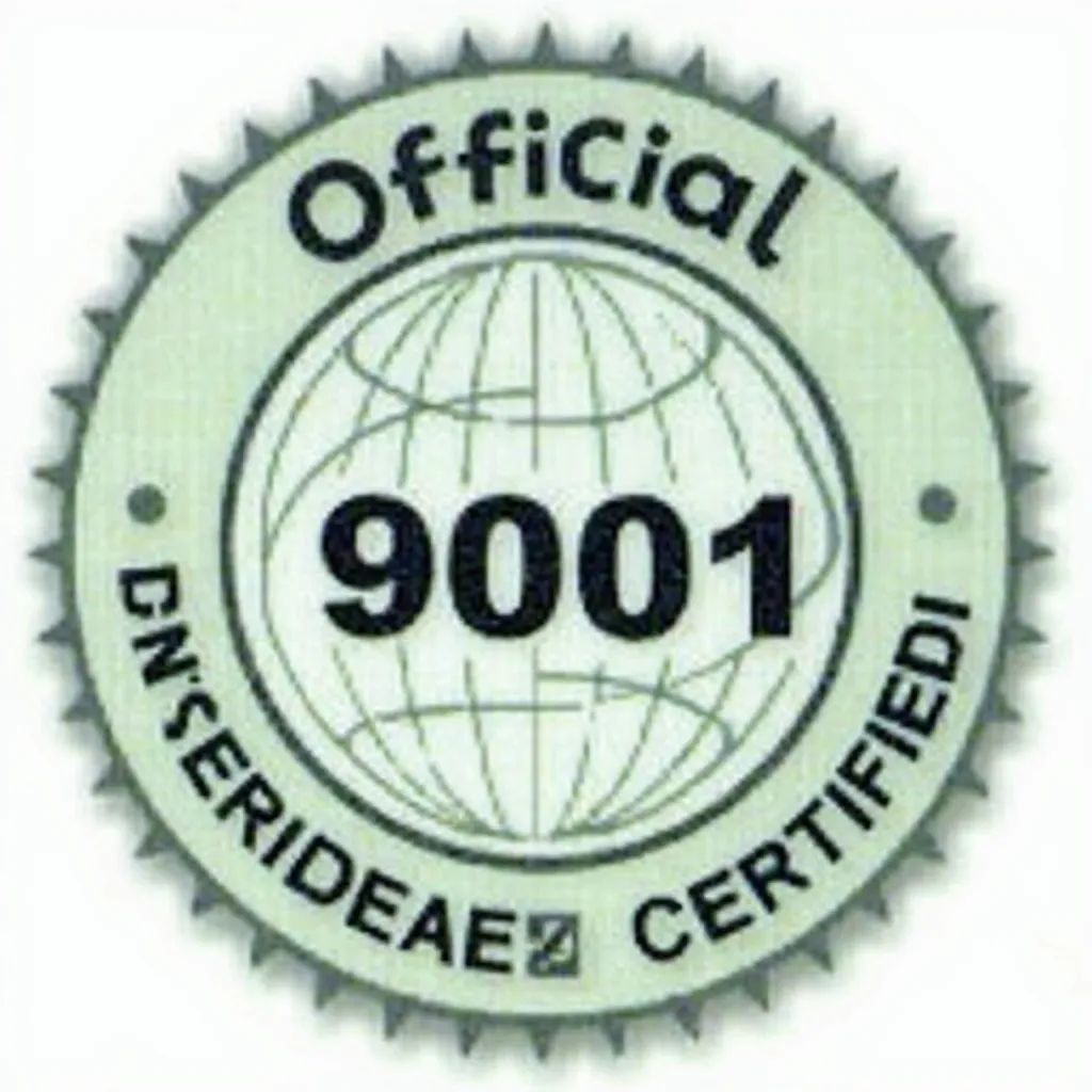 ISO 9001 Zertifikat Icon